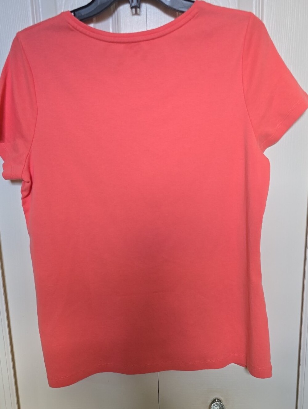 St. John's Bay Coral Short Sleeve Crewneck Tee - Picture 5 of 5